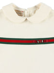 Vestido con tribanda Web de la marca Gucci kids