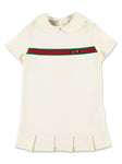 Vestido con tribanda Web de la marca Gucci kids