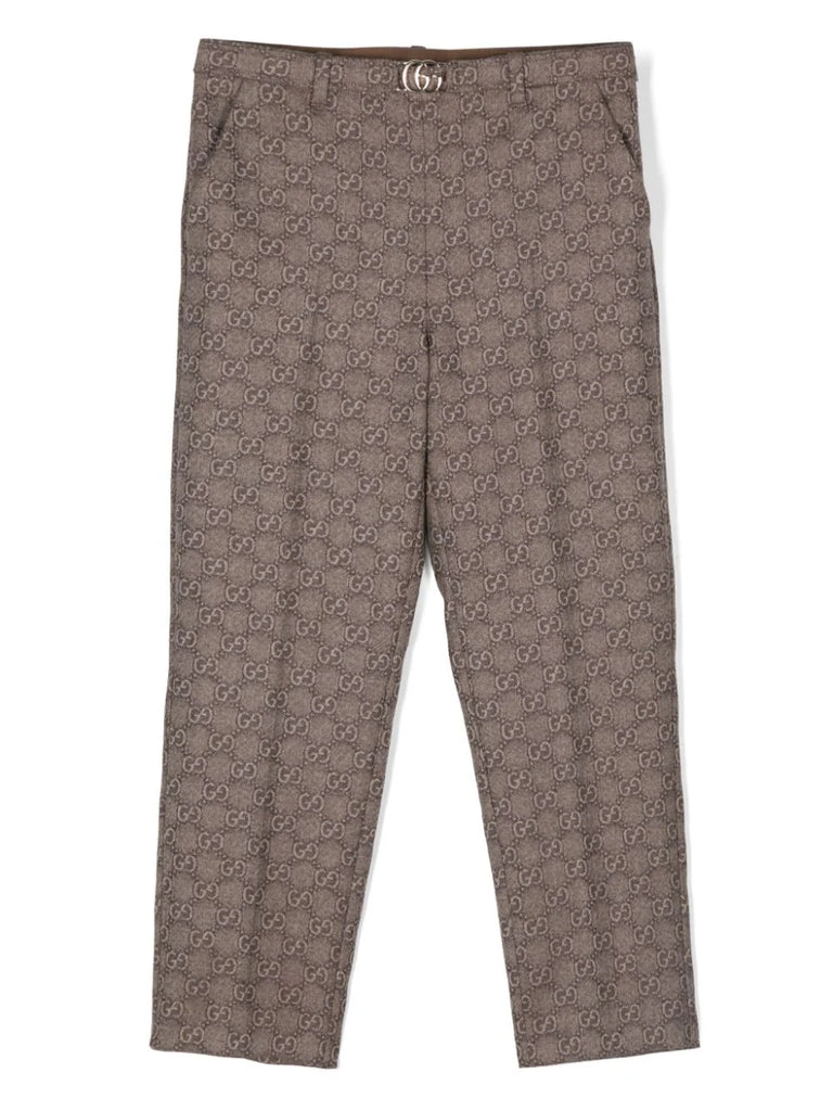 GG Supreme motif pants of the brand Gucci kids Modini Shop Espana