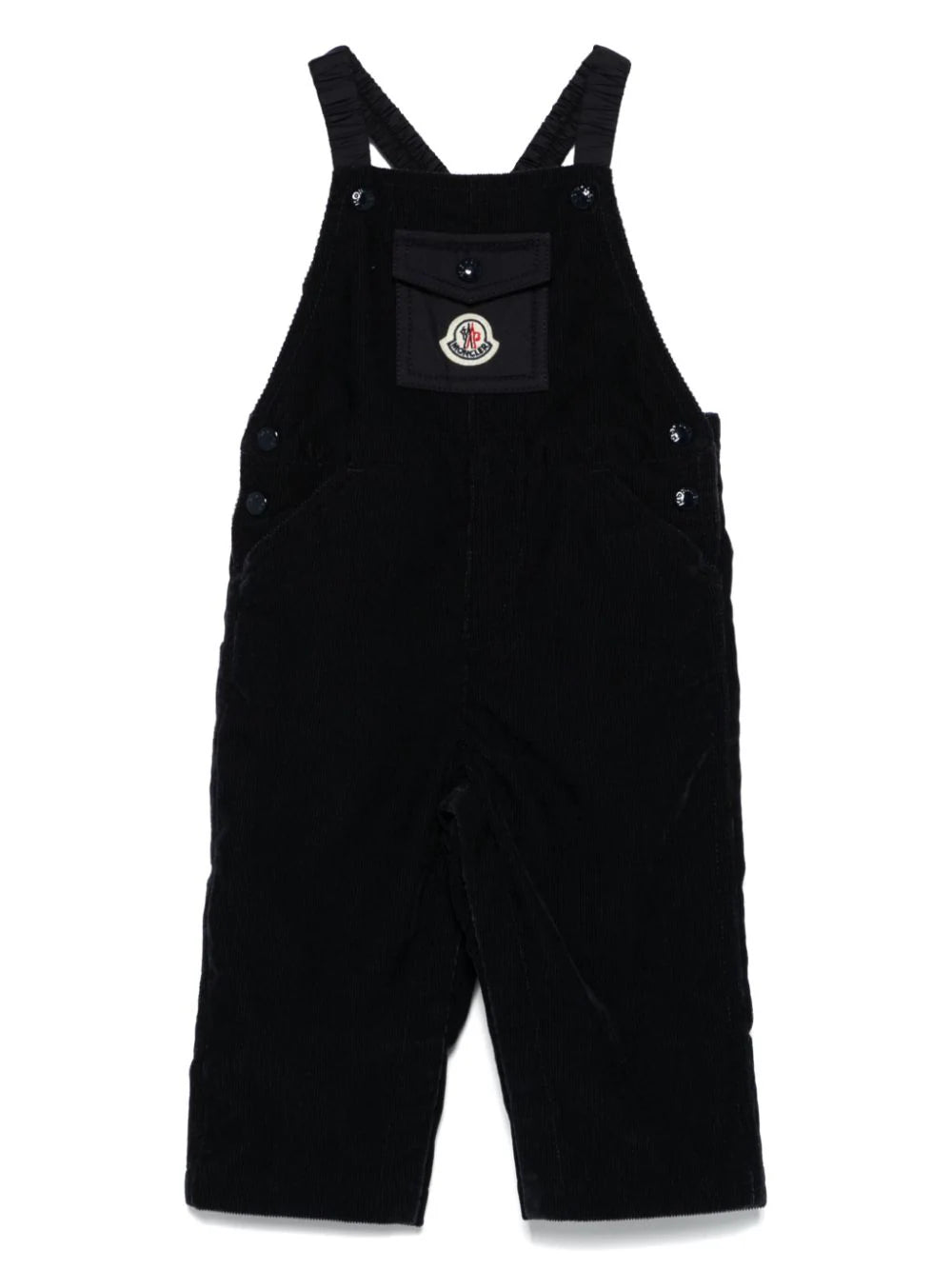 Conjunto - overol con parche del logo MONCLER para niño