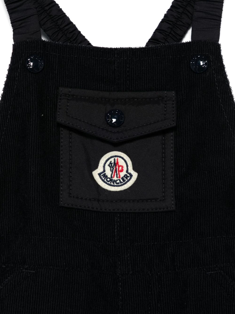 Conjunto - overol con parche del logo MONCLER para niño