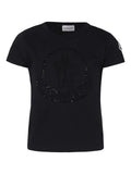 Camiseta con logo estampado de la marca MONCLER