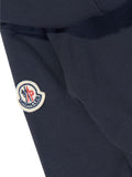 Sweatshirt style dress with logo print Moncler