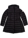 Abrigo con parche del logo MONCLER