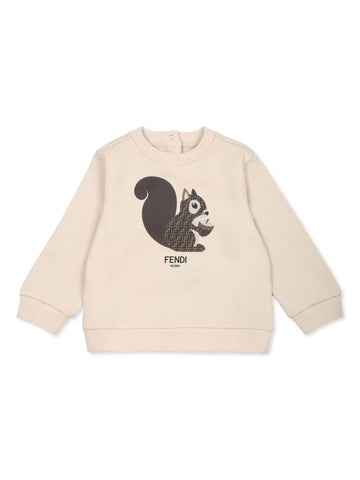 Sudadera con estampado gráfico  de la marca Fendi Kids