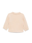 Beige baby jacket by Fendi Kids brand