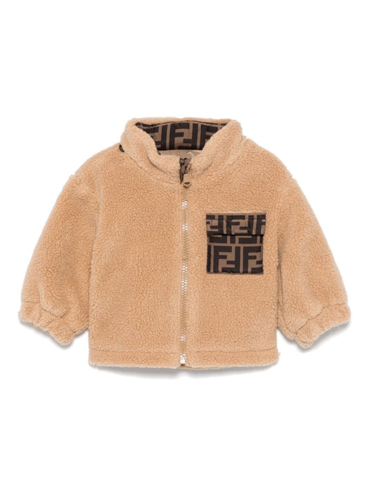 Chaqueta de invierno para bebé niño de la marca Fendi Kids