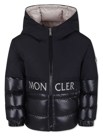 MONCLER logo quilted parka jacket