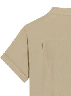 Camisa de lino beige para niño