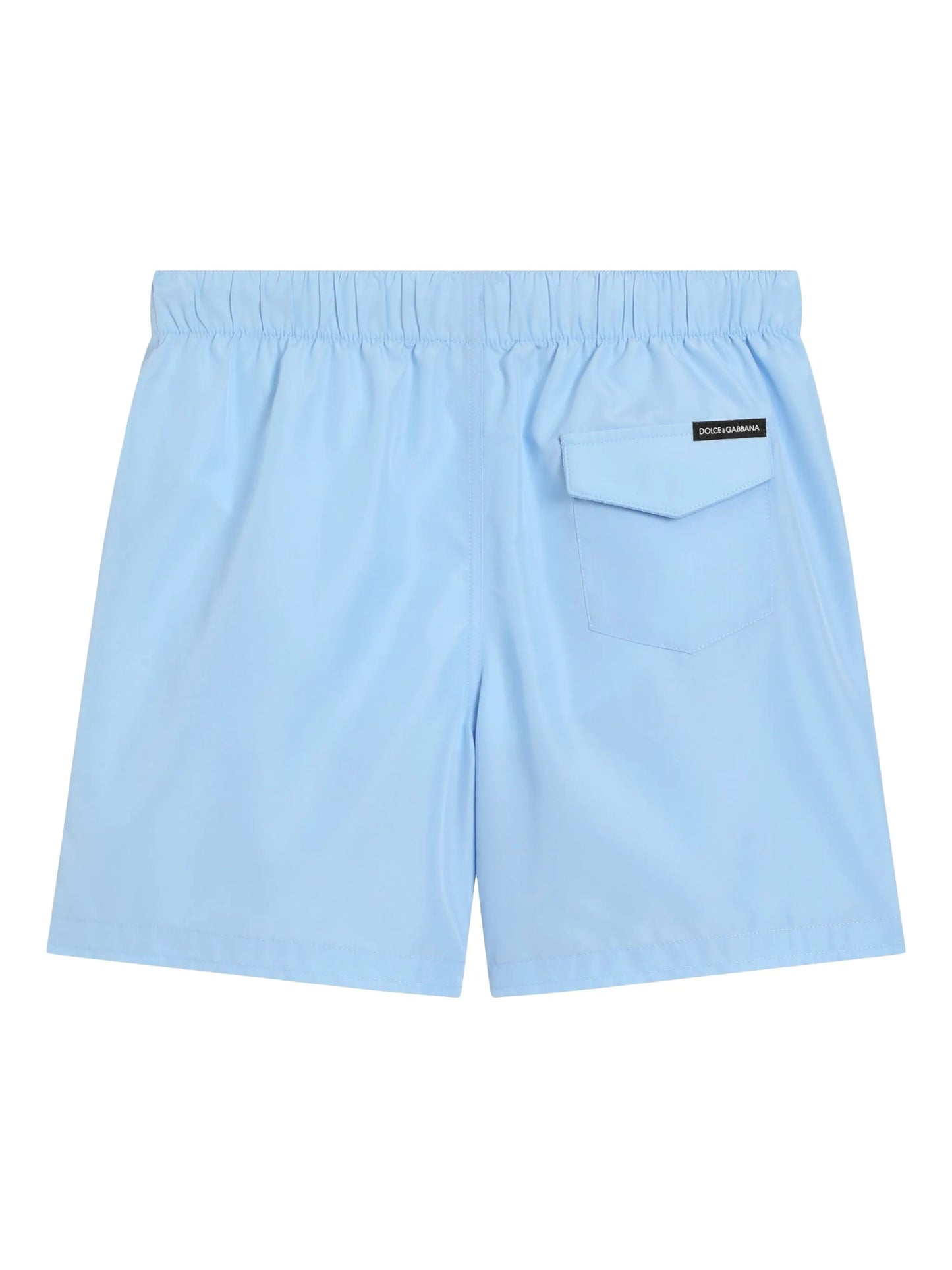 Bañador bóxer de nailon azul claro con estampado del logotipo DG para niño