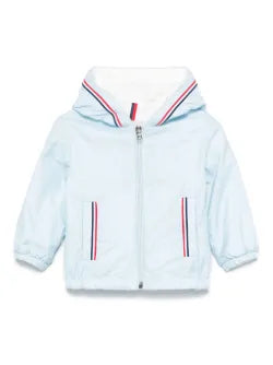 Chaqueta con capucha azul claro Granduc para bebé niño MONCLER