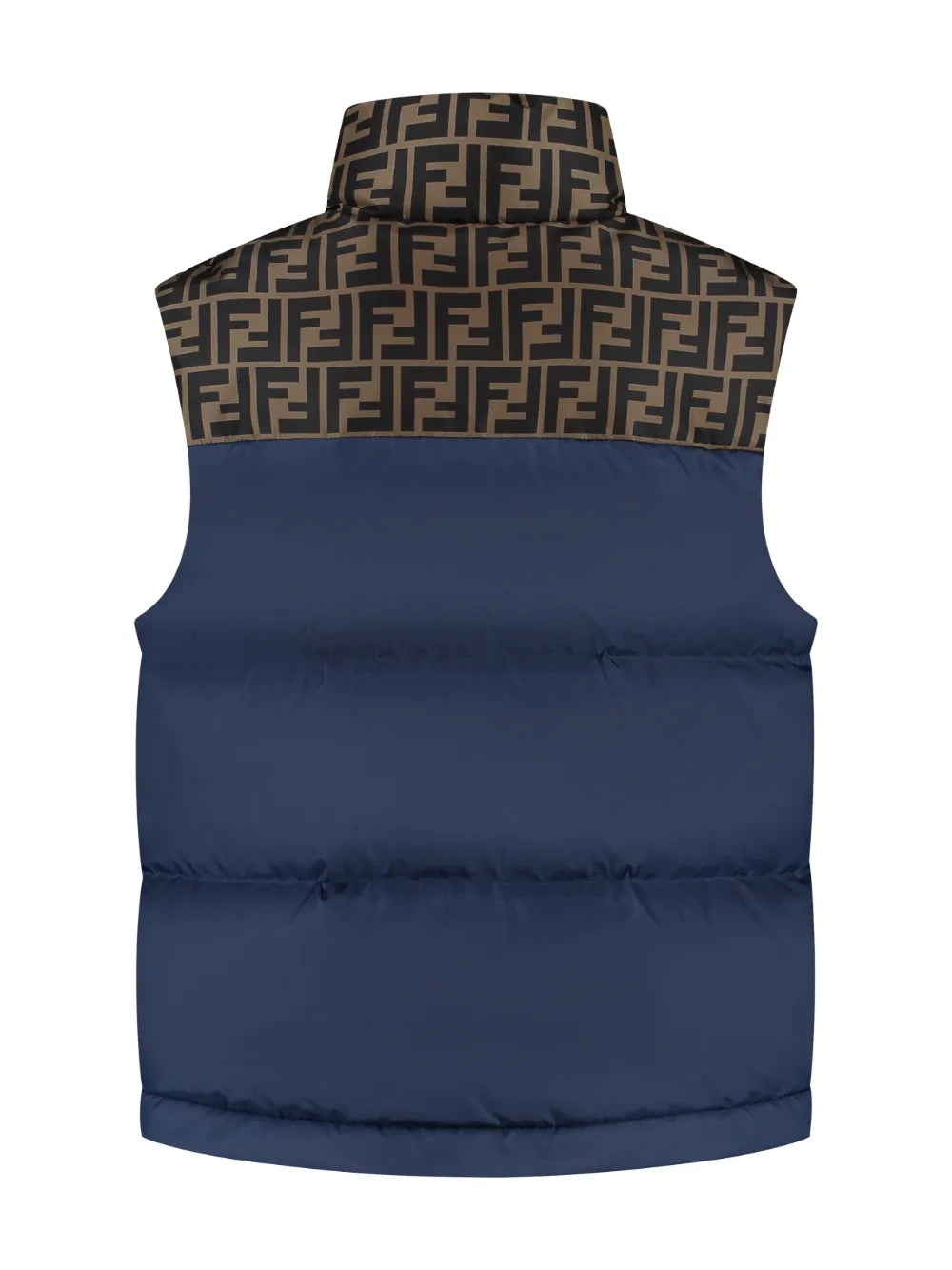 Chaleco acolchado júnior para niño de nylon de la marca Fendi