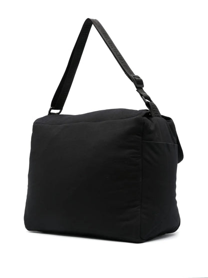 Bolso de algodón negro con cambiador Teddy print MOSCHINO