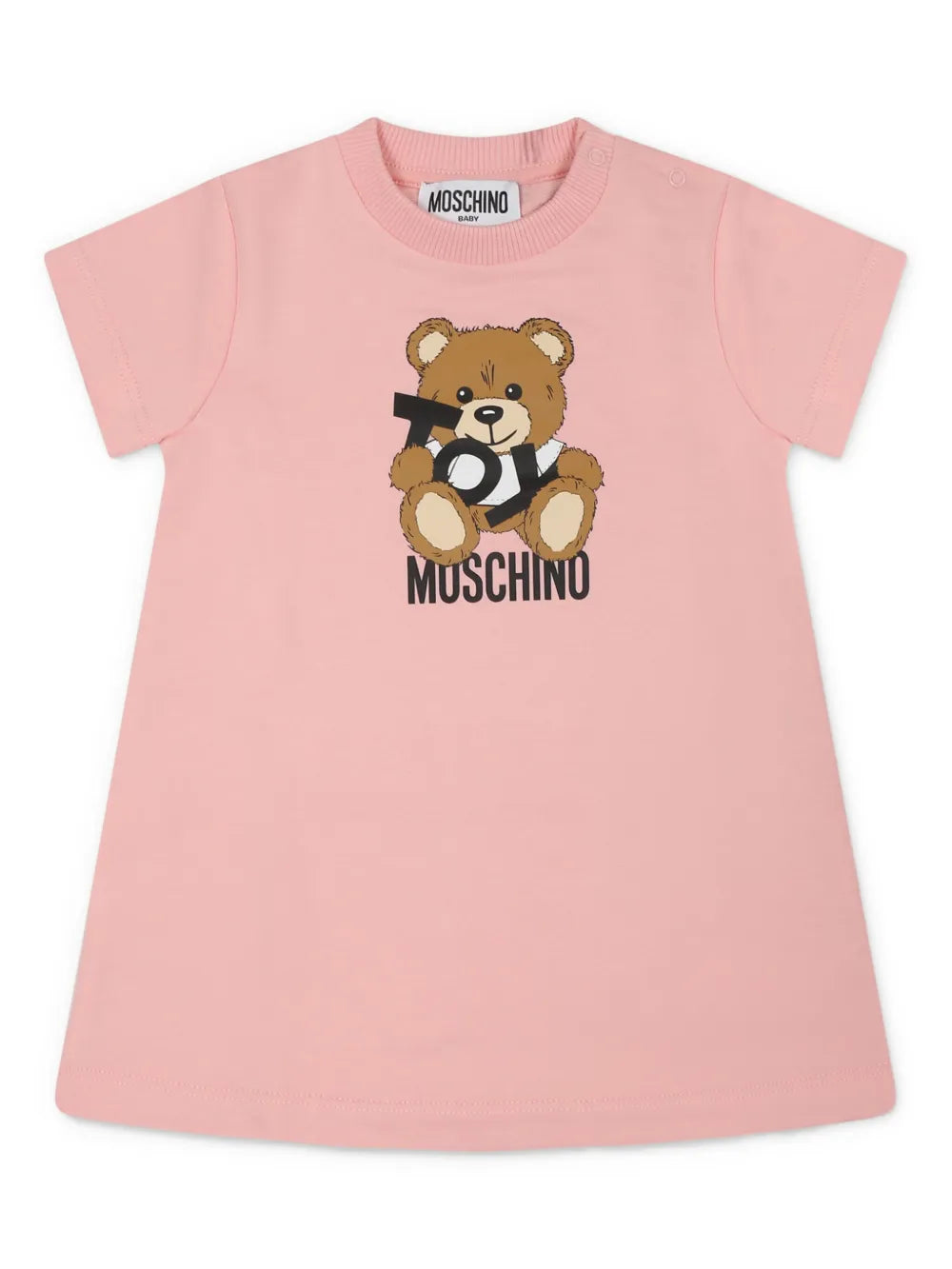 Vestido para bebé niña de peluche  rosa Teddy Bear MOSCHINO