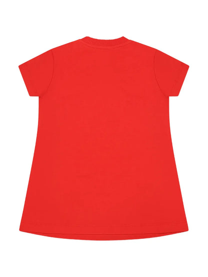 Vestido para bebé niña de peluche  rojo Teddy Bear MOSCHINO