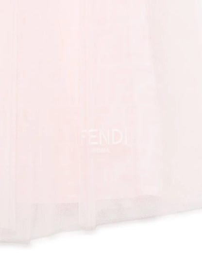 Junior dress in tulle by Fendi Kids