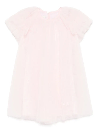 Junior dress in tulle by Fendi Kids