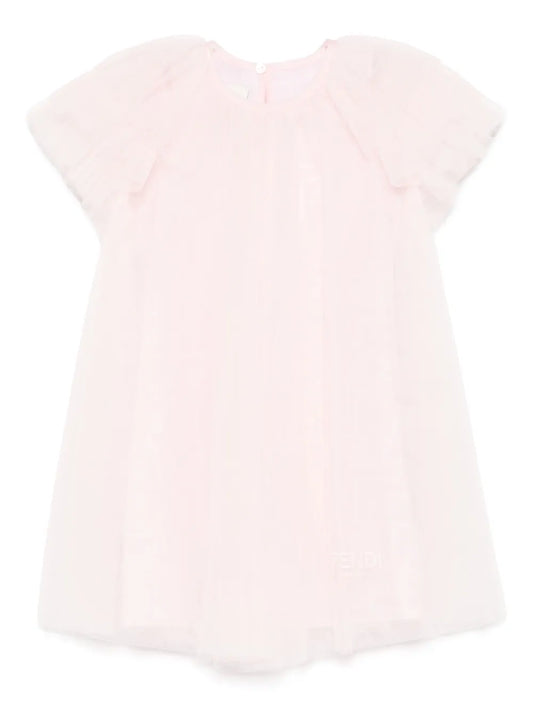 Junior dress in tulle by Fendi Kids