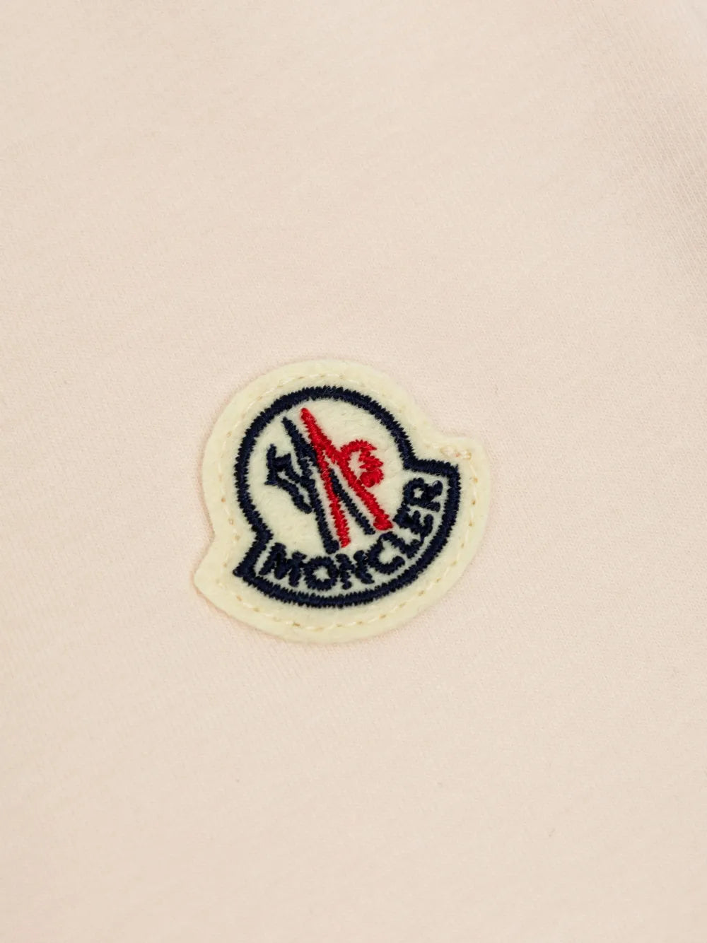 Vestido de algodón rosa MONCLER para bebé niña