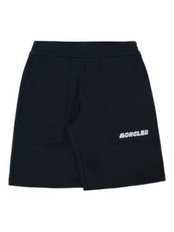 Shorts de algodón azul MONCLER para niño