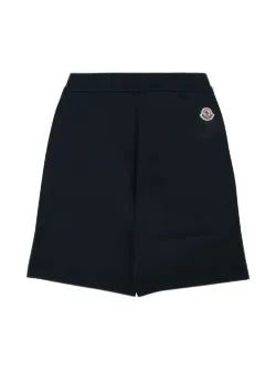 Shorts de algodón azul MONCLER para niño