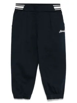 Pantalones de algodón con logo bordado MONCLER para bebé niño