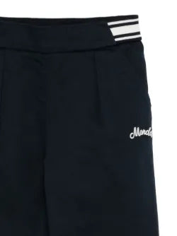 Pantalones de algodón con logo bordado MONCLER para bebé niño
