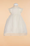 Christening dress CRISTAL RAYS with hat and pants of the brand Belan.