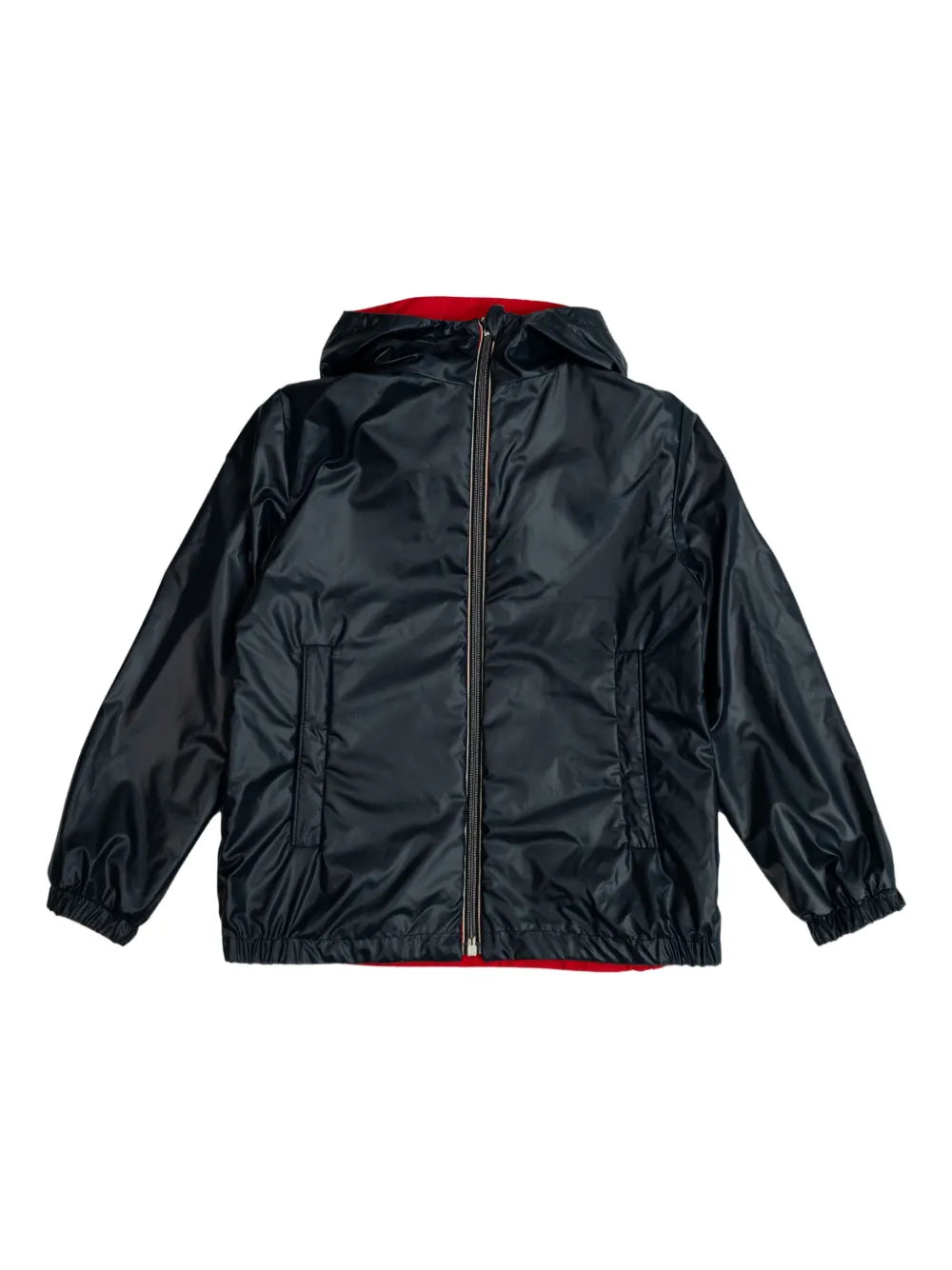 Chaqueta con capucha roja Olchard MONCLER para niño