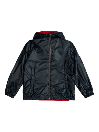Chaqueta con capucha roja Olchard MONCLER para niño