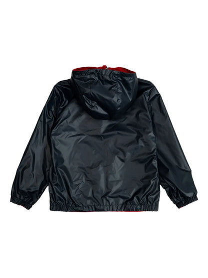 Chaqueta con capucha roja Olchard MONCLER para niño