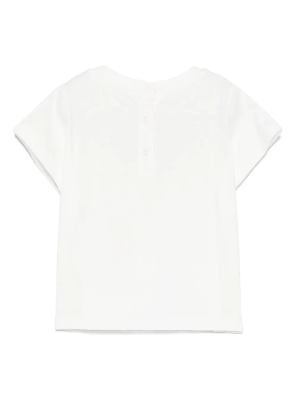 Camiseta para bebé niña con estampado floral multicolor Fendi Kids