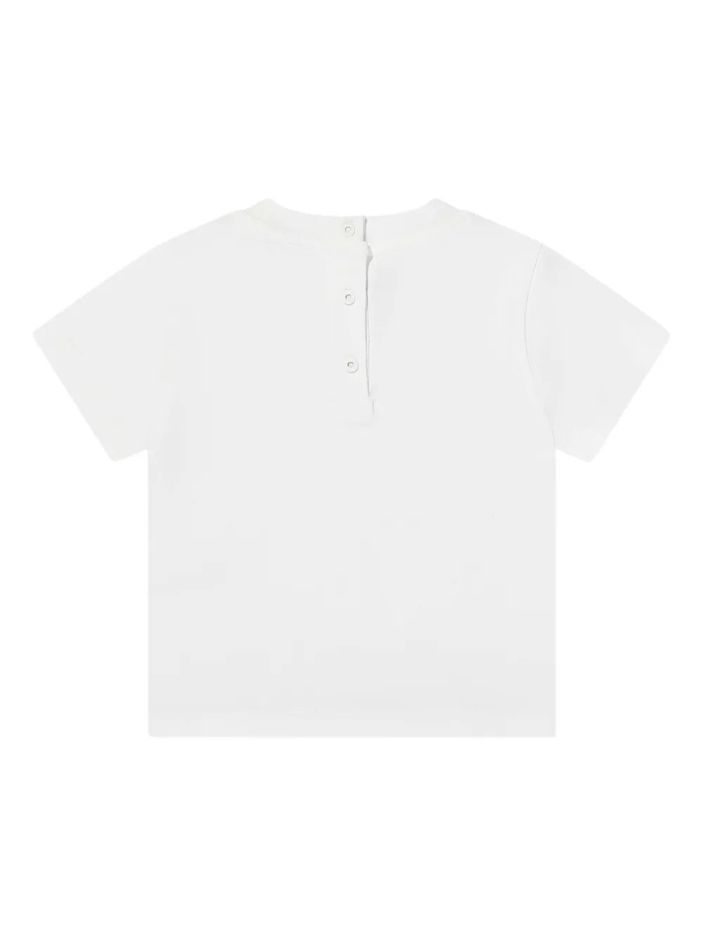 Camiseta blanca para bebé niño de la marca Fendi Kids