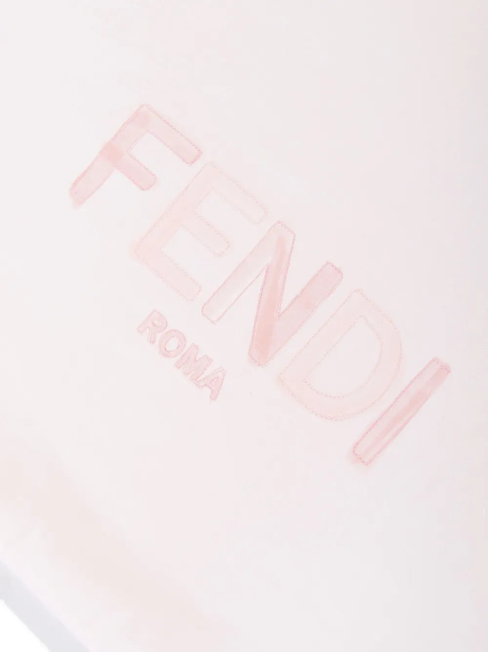 Saco de dormir para bebé niña de punto rosa de la marca Fendi Kids