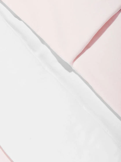 Saco de dormir para bebé niña de punto rosa de la marca Fendi Kids