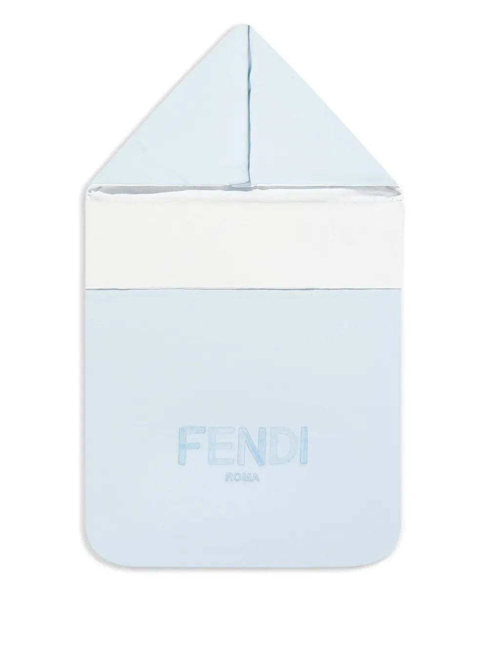 Saco de dormir para bebé niño de punto azul de la marca Fendi Kids