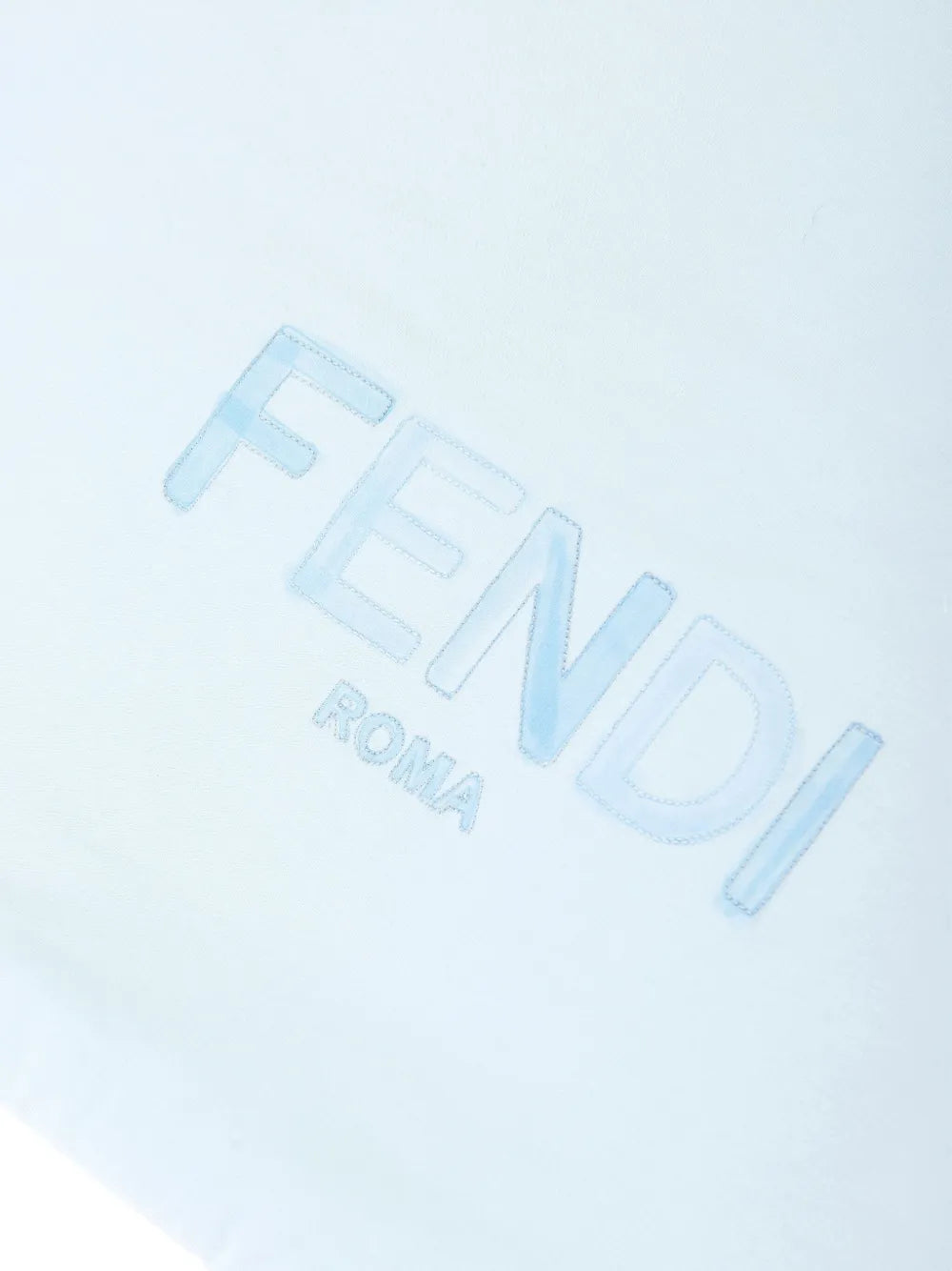 Saco de dormir para bebé niño de punto azul de la marca Fendi Kids