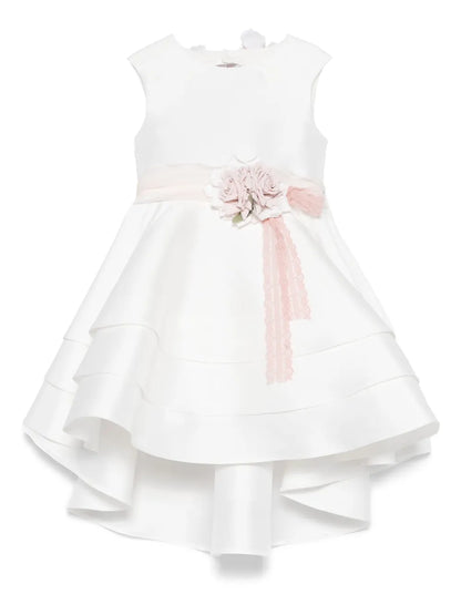 Vestido de ceremonia blanco 269 para niña de la marca MIMILÚ