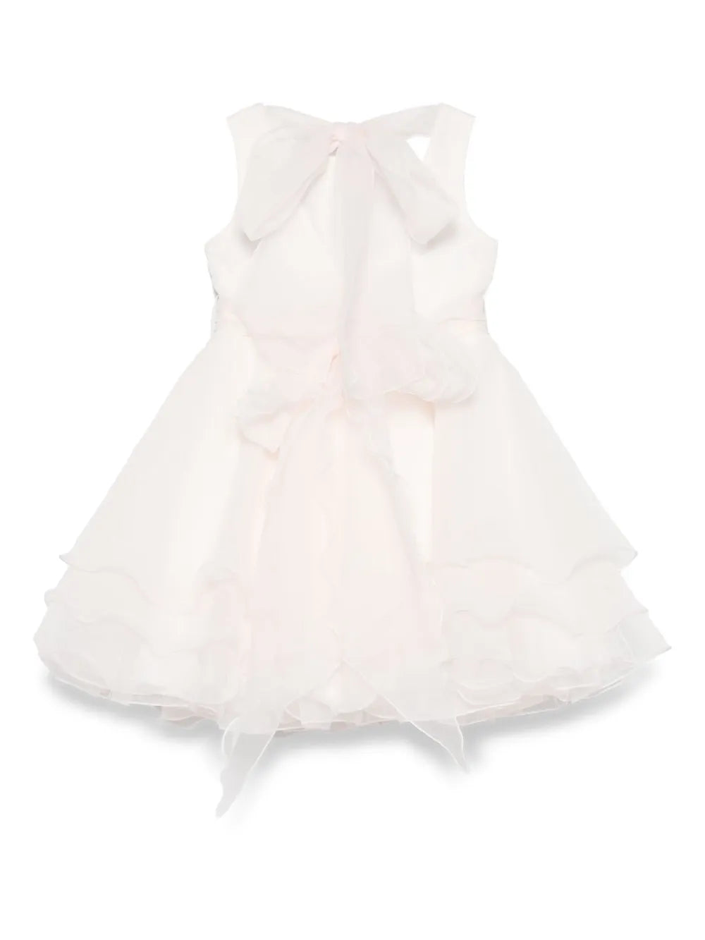 Vestido de ceremonia rosa 260 para niña de la marca MIMILÚ