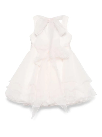 Vestido de ceremonia rosa 260 para niña de la marca MIMILÚ