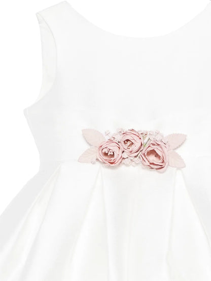 Vestido de ceremonia blanco 249 para niña de la marca MIMILÚ