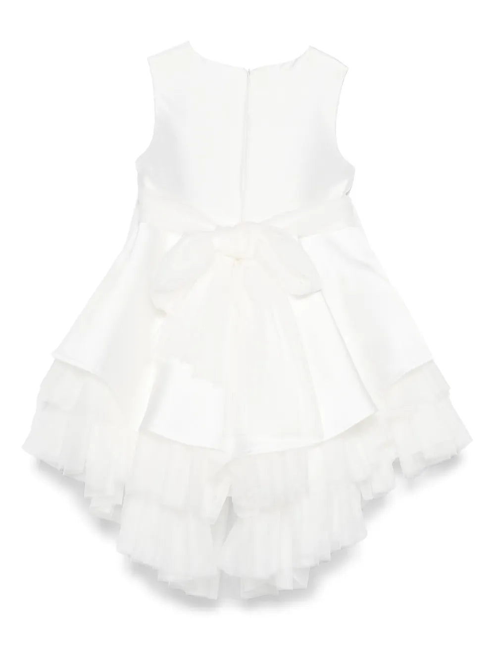 Vestido de ceremonia blanco 217 para niña de la marca MIMILÚ