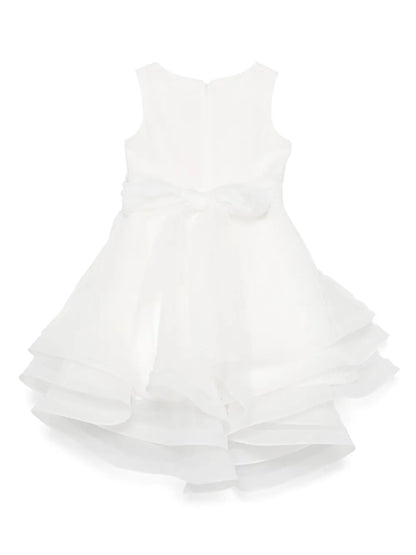 Vestido de ceremonia blanco 207 para niña de la marca MIMILÚ