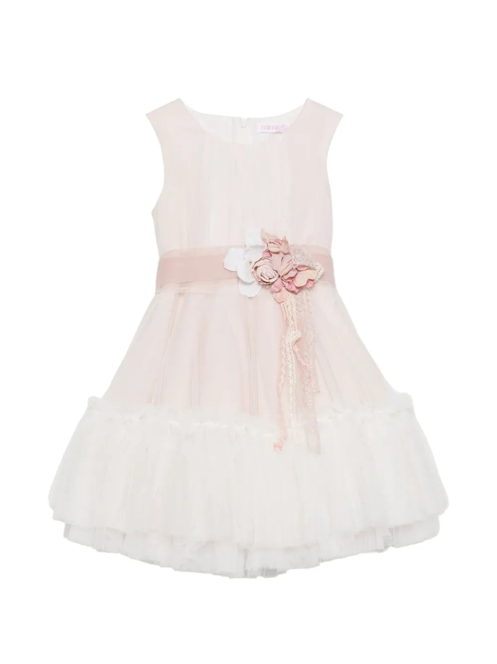 Vestido de ceremonia 264 rosa para niñas de la marca MIMILÚ