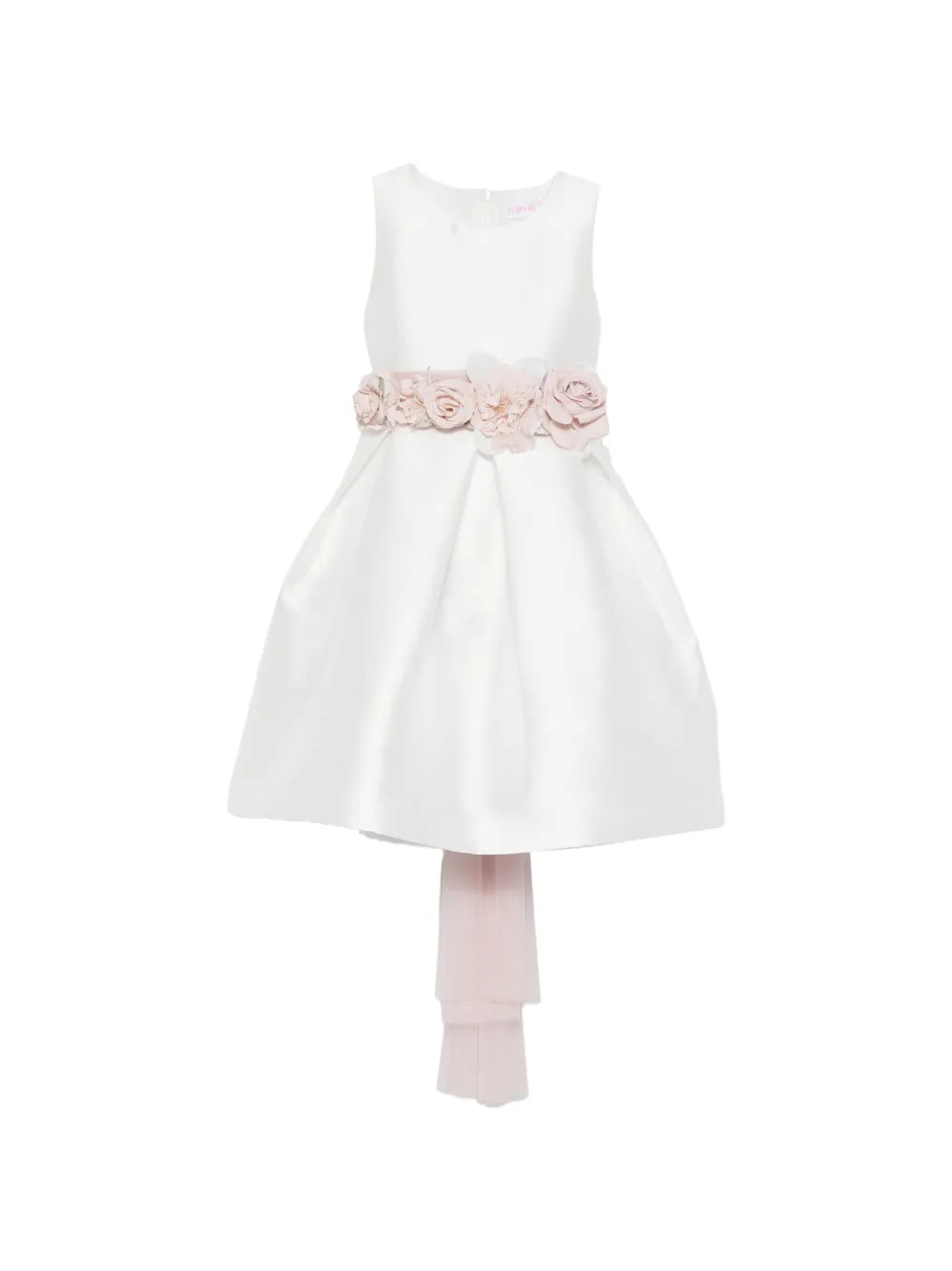 Vestido de ceremonia blanco 229 para niña de la marca MIMILÚ