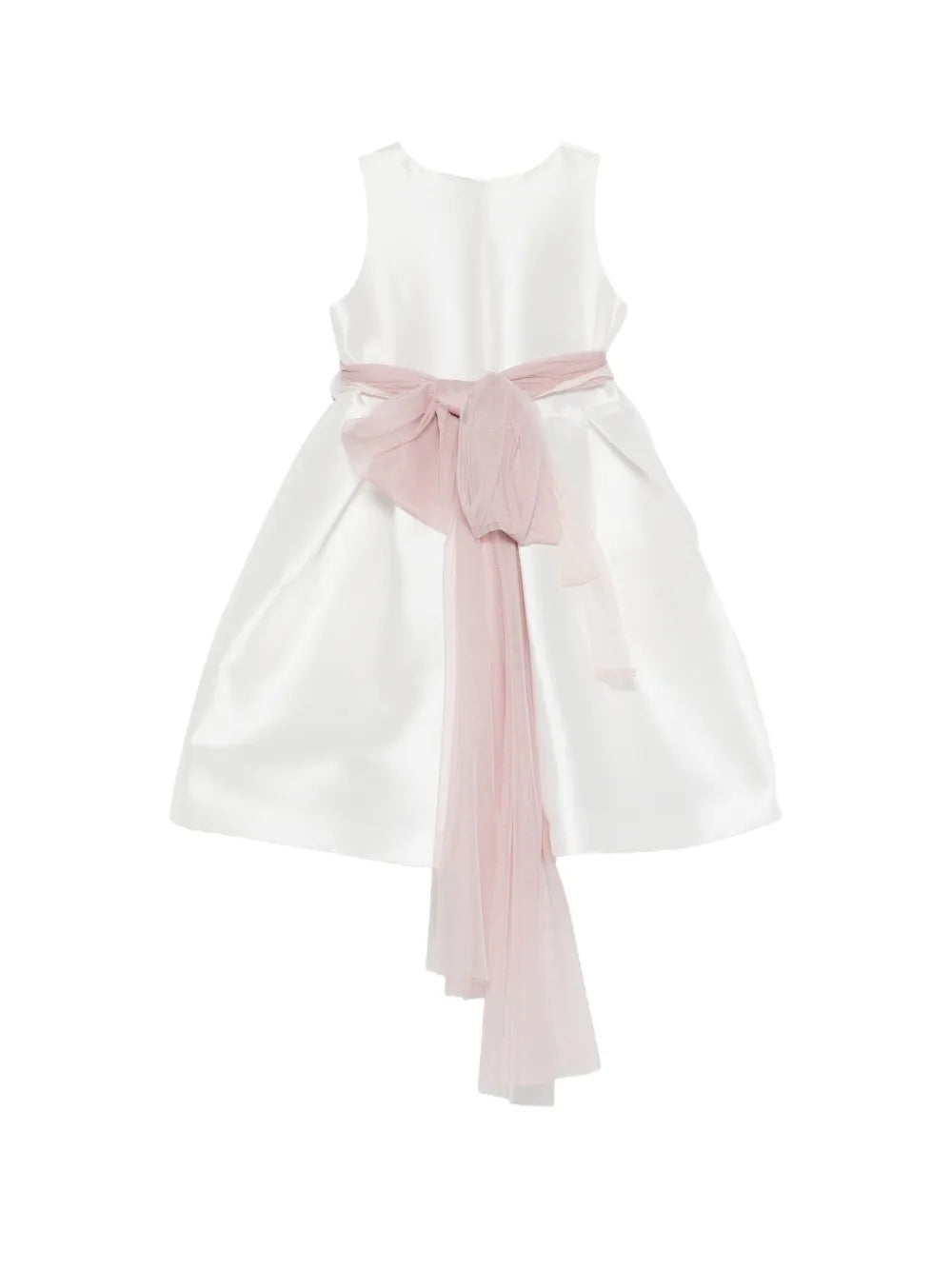 Vestido de ceremonia blanco 229 para niña de la marca MIMILÚ