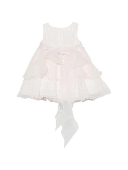 Vestido rosa de ceremonia 375 para bebé niña de la marca MIMILÚ