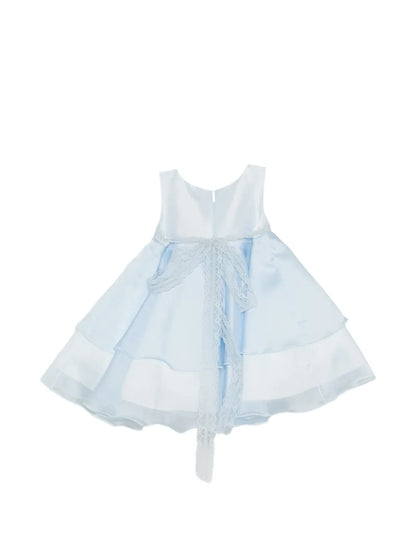 Vestido de ceremonia azul 164 para bebé niña de la marca MIMILÚ