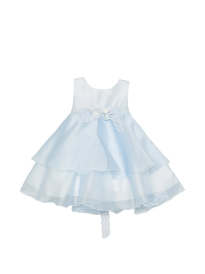 Vestido de ceremonia azul 164 para bebé niña de la marca MIMILÚ