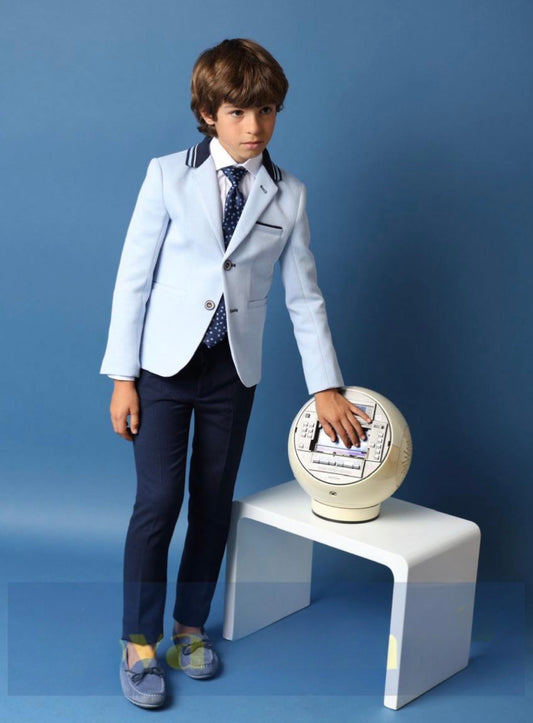 Traje completo con americana estilo marinero para el niño NOVA DRIMA